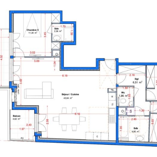  CONSULTIA IMMOBILIER : Appartement | LE PERREUX-SUR-MARNE (94170) | 92 m2 | 693 000 € 