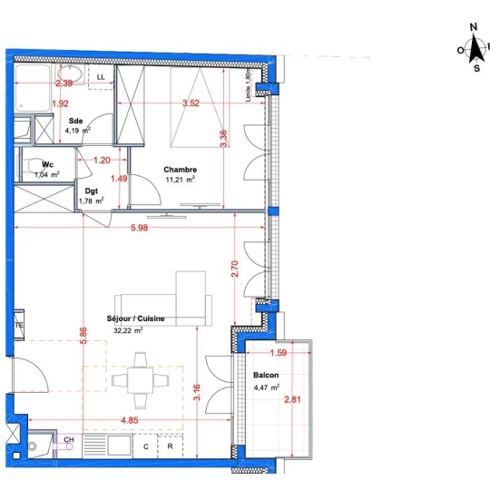  CONSULTIA IMMOBILIER : Appartement | LE PERREUX-SUR-MARNE (94170) | 51 m2 | 371 000 € 