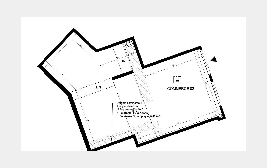 CONSULTIA IMMOBILIER : Local / Bureau | PUTEAUX (92800) | 73 m2 | 4 900 € 