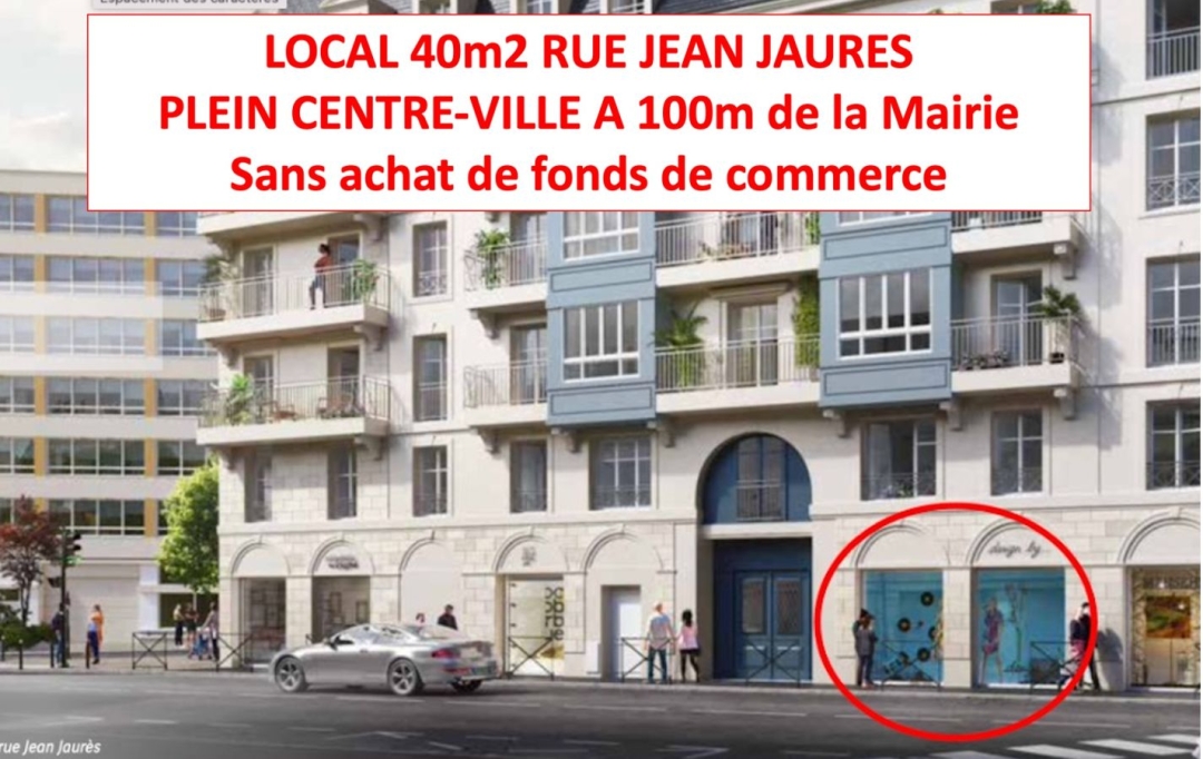 CONSULTIA IMMOBILIER : Local / Bureau | PUTEAUX (92800) | 40 m2 | 2 717 € 