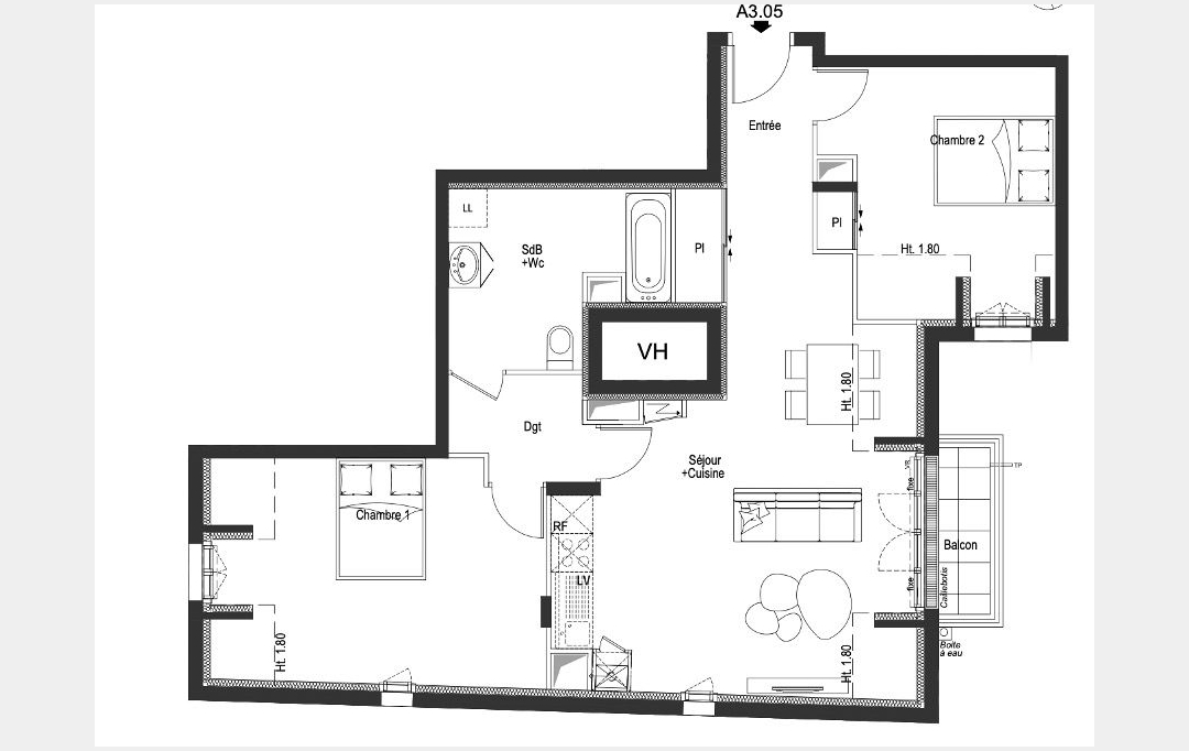 CONSULTIA IMMOBILIER : Apartment | CHATENAY-MALABRY (92290) | 72 m2 | 487 900 € 