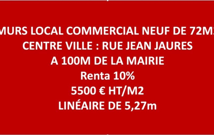  CONSULTIA IMMOBILIER Local / Bureau | PUTEAUX (92800) | 72 m2 | 399 465 € 